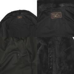 ミンク  その他アウター ブラック  Mink ELEGAMCE L fur ハーフコートの画像