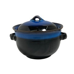 食器 ブラック/ブルー   箱付き 5点セットの画像