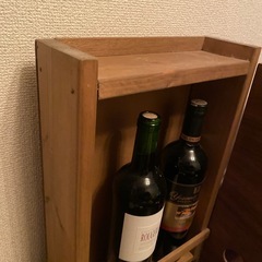 【0円】ヴィンテージ　ワインラックの画像