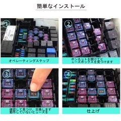 【未使用】ボックス型各種ヒューズの画像