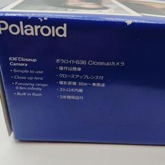 【美品】Polaroid 636 Closeup インスタントカメラ　元箱、取説付きの画像
