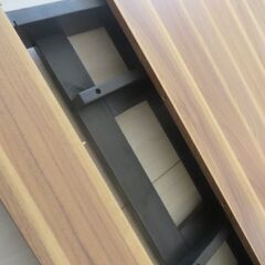 無料差し上げます【天板のみ】　未使用品　訳あり　テーブル天板　アカシア柄　の画像
