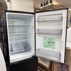 【超美品‼️】東芝 2022年製 153Lノンフロン冷凍冷蔵庫 2ドア冷蔵庫 セミマットブラック♪の画像