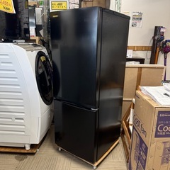 【超美品‼️】東芝 2022年製 153Lノンフロン冷凍冷蔵庫 2ドア冷蔵庫 セミマットブラック♪の画像