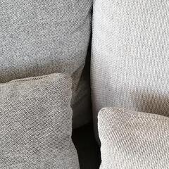 中古　ニトリ　ローソファーの画像