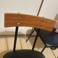 ダイニングチェア　2脚の画像