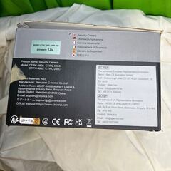 未使用保管品★Ctronics 防犯カメラ CTIPC-380C-5MP-BW＠左の画像