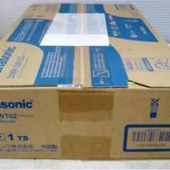 【 新品　未開封 】Panasonic　ブルーレイレコーダー　DMR-2W102　DIGA　BD　HDD　1TB　2チューナー　ディーガ Blu-ray　recorder　④の画像