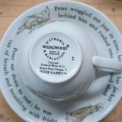 0826-105 ピーターラビットカップ＆ソーサー　WEDGWOODの画像