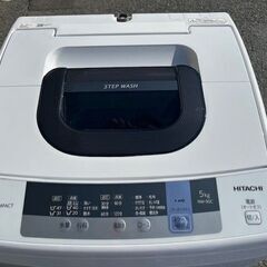 2019年製　HITACHI  5kg  NW-50C 洗濯機の画像