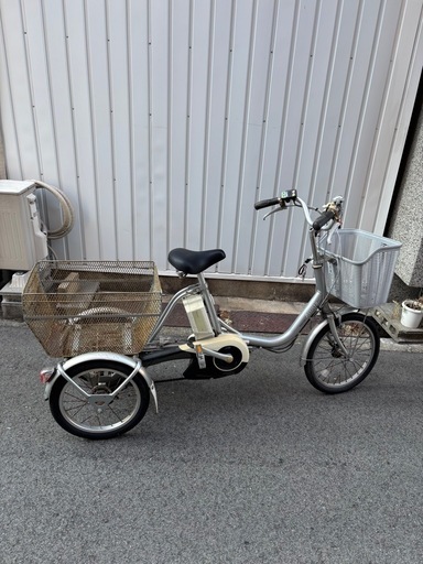 【大阪市周辺限定】電動アシスト三輪車 電動アシスト三輪車 (ゆき) 弁天町の電動アシスト自転車の中古