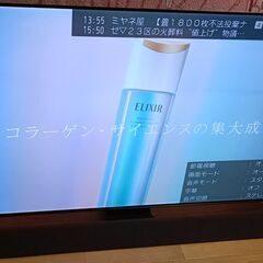 無料配送 19年製 65V型 有機EL4KTV Panasonic TH65GZ1800 HDR  Youtube NETFLIX リモコン付きの画像