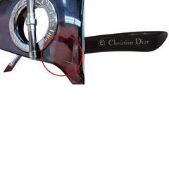 クリスチャンディオール 3A7N3 サングラス ダークグレー  Christian Dior 62ロ15 120の画像
