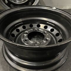 【新車外し】TOYOTA トヨタ 200系ハイエース レジアスエース 純正ホイール 純正スチールホイール 15インチ 4本 6J6HPCD139.7+35　(VVH62) の画像