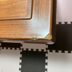 テーブル　茶色　大きいテーブル　ダイニングテーブルの画像