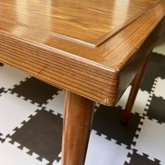 テーブル　茶色　大きいテーブル　ダイニングテーブルの画像