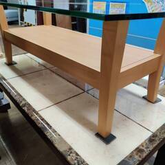 【愛品倶楽部柏店】Calligaris カリガリス ガラストップ センターテーブルの画像