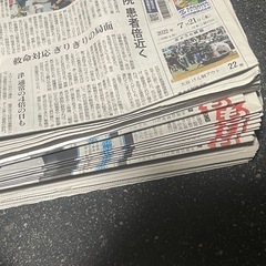 新聞紙の画像