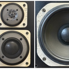◯ONKYO MONITOR 100R オンキョー モニター スピーカー ペア オンキヨー 3WAY バスレフ ブックシェルフ型 現状渡し■ジモティ姫路の画像
