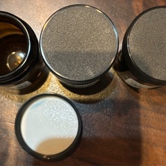 新品未使用 生活の木 茶色ガラスクリーム容器 50ml 3個セット⑤の画像
