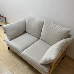 ファブリック　ソファの画像