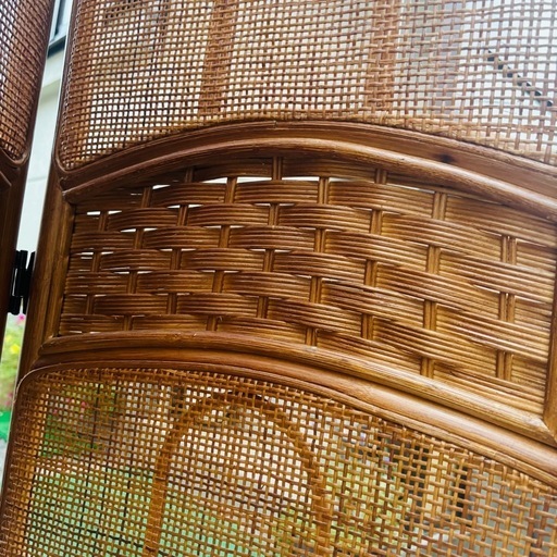 美品　衝立　パーテーション　木製　和風　