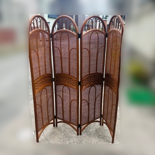 美品　衝立　パーテーション　木製　和風