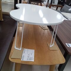 リユースのサカイ栃木店★ジモティ割あり★  ローテーブル ホワイト W79.5×D37×H31 クリーニング済み TC10384の画像