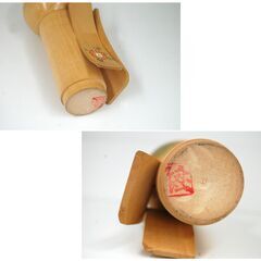 創作こけし 永一 約22cm 振袖 少女 お団子 着物こけし 近代こけし 木製 和風 伝統工芸 昭和レトロ 札幌市 清田区 平岡の画像