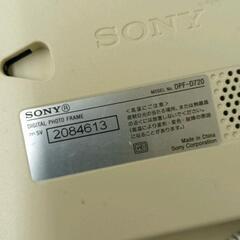 0826-165 SONYデジタルフォトフレームの画像