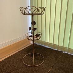 　鉢おき　アンティーク　植木鉢　台　の画像