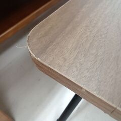 リユースのサカイ栃木店★ジモティ割あり★  テーブル ブラウン W90×D45×H32 クリーニング済み TC10386の画像