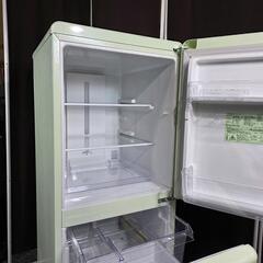9803‼️関西エリア配送設置可🙌‼️2021年製✨大人気のレトロデザイン✨eangle 2ドア冷蔵庫の画像