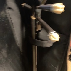 沖縄三線　蛇皮　人工　ケース付きの画像