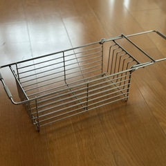 無印良品ステンレスバスケット スライドタイプの画像