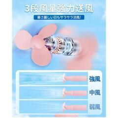 【訳あり】ハンディファン 3段階風量 コンパクト スティック 充電式 新品

の画像