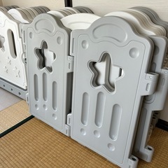 タンスのゲン　ベビーサークル 2セット（美品）の画像