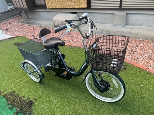 【半額値下げ】Peltech TDR‑163L 電動アシスト三輪車 8Ah