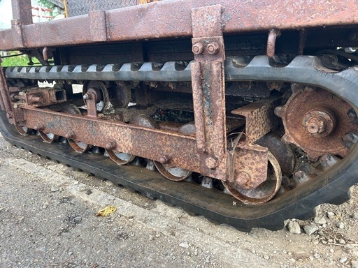 宮崎　日輪　林内車 ウインチ　ディーゼル　10馬力　集材機 木材運搬車　動画あり 日輪林内車 ウインチディーゼル10馬力運搬車荷台吊り上げ集材機