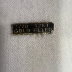 GOLD FILLED 1/20 12KT ネックレス レディースの画像