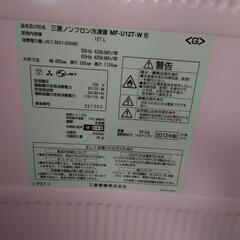 【良品】三菱　冷凍庫　121L 2013年製　北陸配送可能の画像