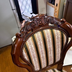 アンティーク　椅子　5セットの画像