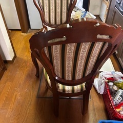 アンティーク　椅子　5セットの画像