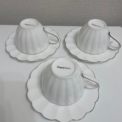 Francfranc/カップ&ソーサー3つセットの画像