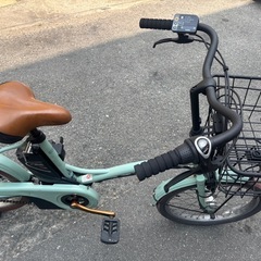 Panasonic パナソニック小軽自転車ミニベロタイプの画像