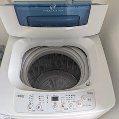 【無料】Haier 全自動洗濯機 4.2kg（JW-K42M）8/30までに取りに来れる方限定
の画像