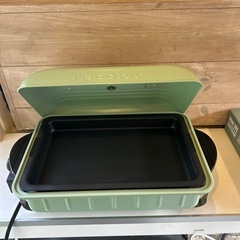 未開封のセラミックスーチム深鍋付き　ホットプレート レコルト ホームバーベキューの画像