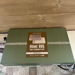 未開封のセラミックスーチム深鍋付き　ホットプレート レコルト ホームバーベキューの画像