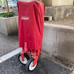 coleman🔴折り畳みアウトドアワゴン メッシュタイプの画像