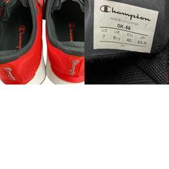 186000 Champion チャンピオン アーバンコート NEO3 25ｃｍ  軽量　ＣＰ ランニングシューズ SPU021　0K-56  25 レッド レディース [1000023935142]の画像